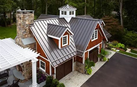 what color metal roof looks best on a white house|roofing shingles colors choosing.